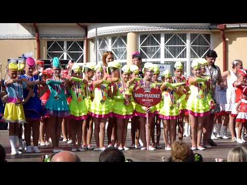 Babypanenky vyhlášení podio + defilé - NBTA MČR 2019, Poděbrady