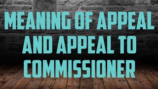 appeal to commissioner || appeal to commissioner of income tax | appeal to commissioner in incometax