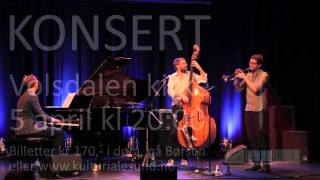 Hayden Powell Trio i Volsdalen Kirke 5 april kl 20