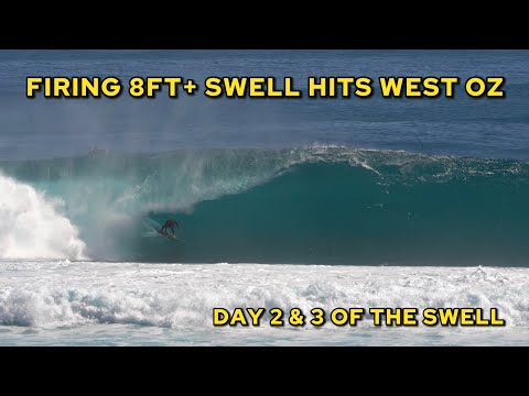 FIRING 8FT+ SWELL HITS WEST OZ (DAY 2 & 3 OF A 3 DAY SWELL)