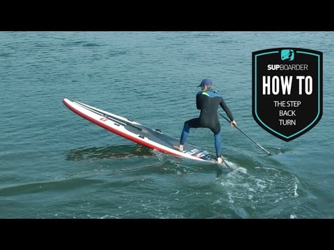 The step back turn / pivot turn  // How to SUP videos