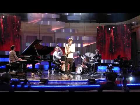 Alexander Bone performs Ralph Towner's The Glide during rehearsals for BBC Jazz Award Final 2014.