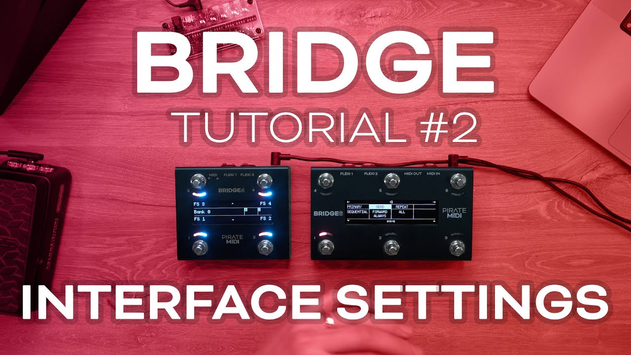 BRIDGE Tutorial #2 - Interface Settings