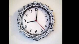 Altered Baroque Wall Clock from Ivanka's little treasures
