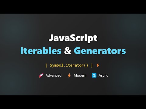Javascript Iterables Protocols Generators Async Iteration Explained Hindi