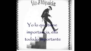 Nos ocupamos del mar-Fito &amp; Fitipaldis con letra