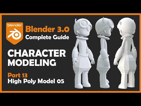 01 Blender 3 0 Character Modeling Tutorial Beginner Friendly 2022