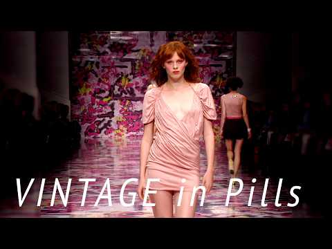 Vintage in Pills VERSUS Spring 2002 Milan - Fashion Channel