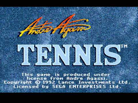Andre Agassi Tennis Master System