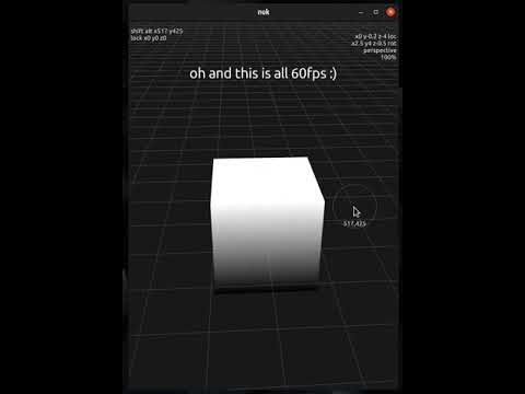 opengl camera projection progress