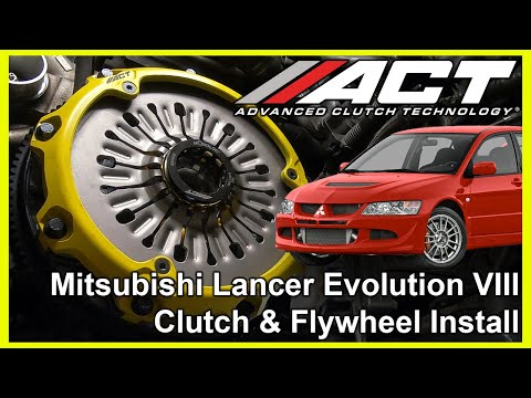 ACT Clutch Install: 2003 - 2005 Mitsubishi Lancer Evolution VIII 2.0L Turbo