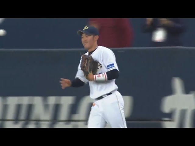 【8回裏】諦めない!! バファローズ・武田が懸命に追いかけ好捕!! 2017/4/27 Bs-L