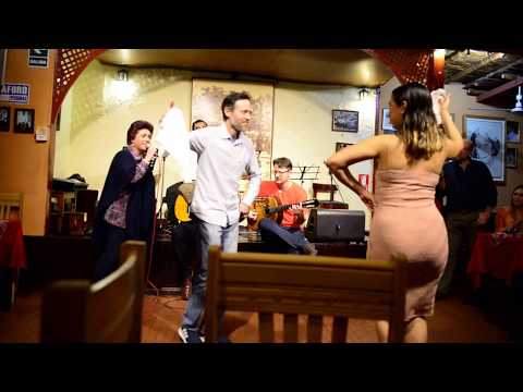 Marinera de Lima - Lucy Avilés y Willy Terry en La Oficina