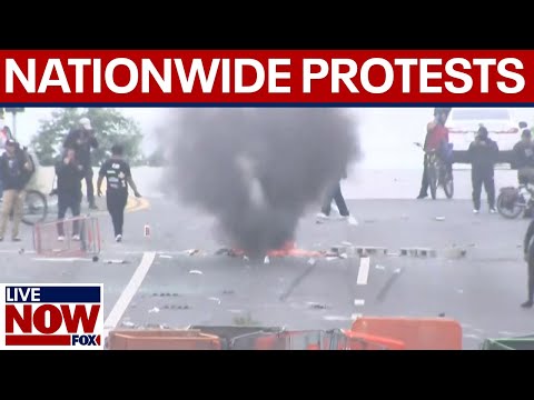 Video | WATCH: Police clash with anti-ice protestors nationwide | LiveNOW from FOX