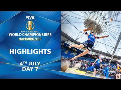 Day 7 - Highlights | FIVB Beach Volleyball World Championships Hamburg 2019