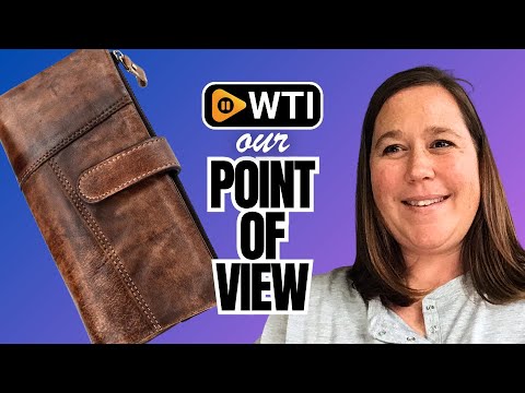 KingTo Genuine Leather Long Wallet for Women Vintage Checkbook Wallets with RFID Blocking Card Holder (Coffee color) - WTI product video review
