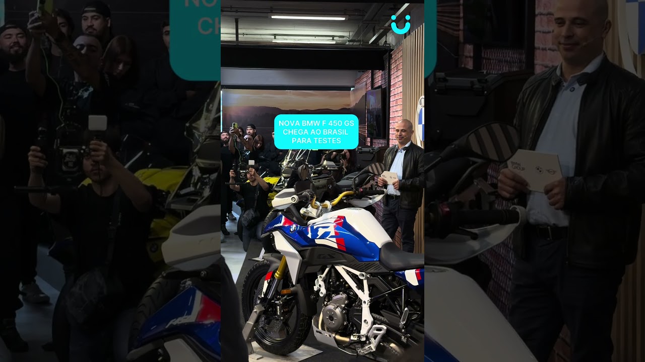 NOVA BMW F 450 GS CHEGA NO BRASIL PARA TESTES! 👀