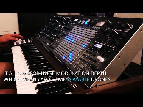 Arturia MatrixBrute demo: 14 custom patches, no talking