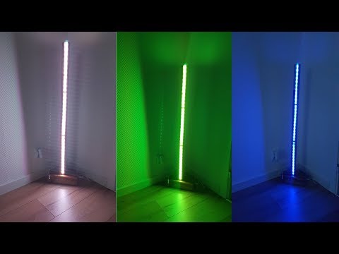 Genius DIY Modern LED Floor Lamp