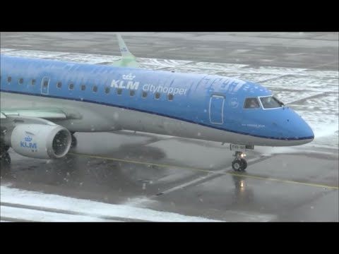 Spotting at Zurich Airport during snowfall - 28/12/2014