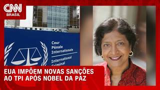 Vídeo: EUA impõem sanções ao Tribunal Penal Internacional após Nobel de ex-juíza | LIVE CNN