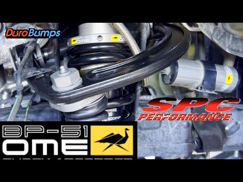 Step by Step Install ARB OME BP 51, SPC Adjustable UCA, Durobumps 3rd Gen Tacoma IFS Detailed Full