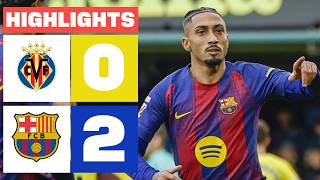 Download lagu VILLARREAL CF 0 - 2 FC BARCELONA  | HIGHLIGHTS LALIGA EA SPORTS mp3