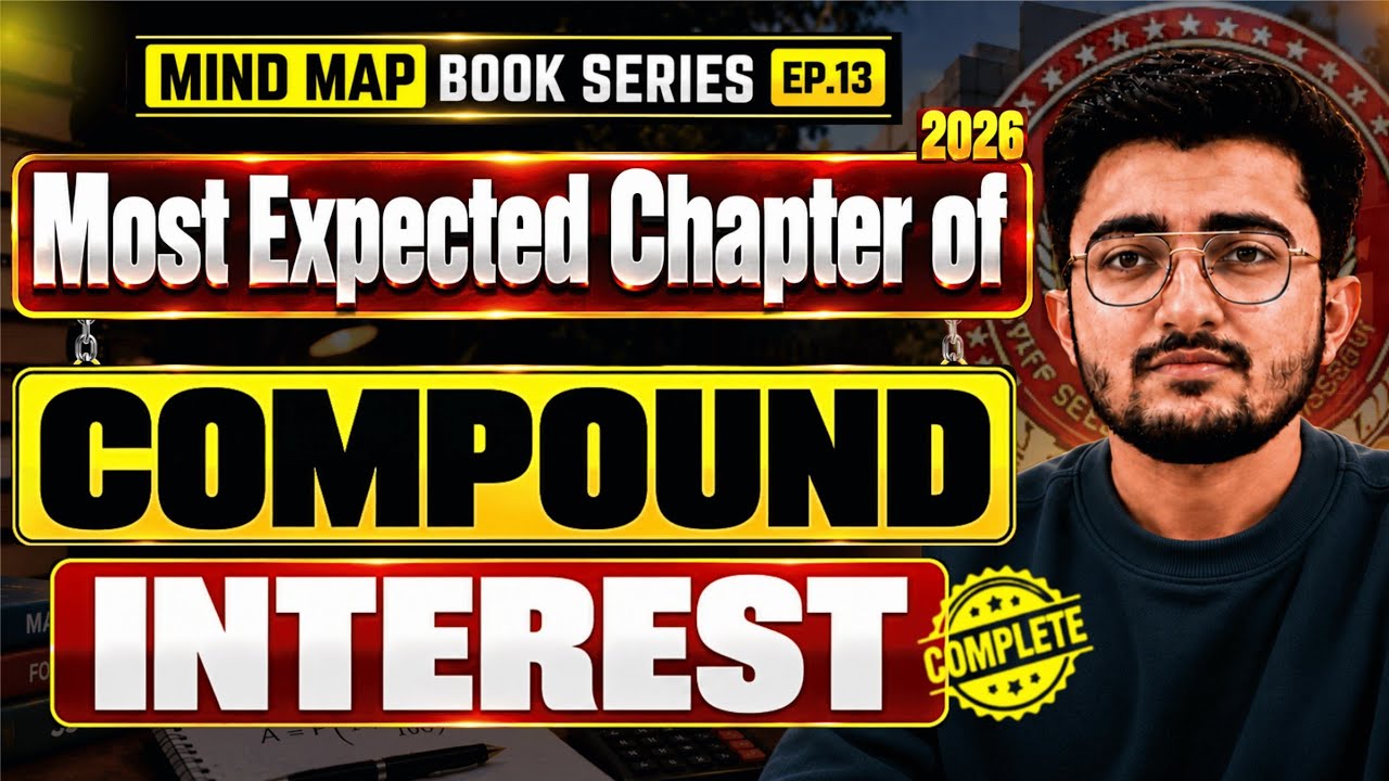 🔥 Ep 13 Complete COMPOUND INTEREST | Maths Mindmaps Series | by Viren Sir 🔥SSC CGL, CHSL