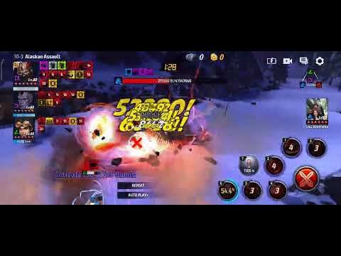 [Dispatch Mission 10-3] Clear with 3 Inhumans (Black Bolt lvl 80 and 2 T1 Chars) / MFF