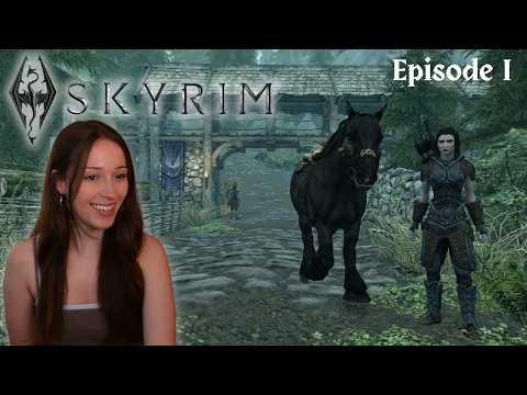 I played Skyrim for The First Time! | Skyrim Playthrough | Part 1