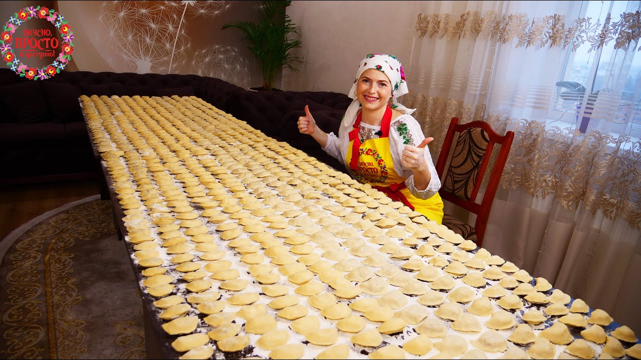Готовлю 1000 и 1 вареник дома! Самое вкусное тесто и начинка для вареников!