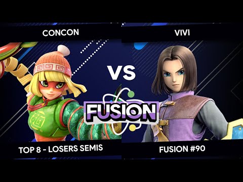 Fusion #90 - ConCon (Min Min) vs Vivi (Hero) - Top 8 - Losers Semis