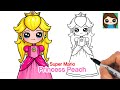 How To Draw Princess Peach The Super Mario Bros Movie