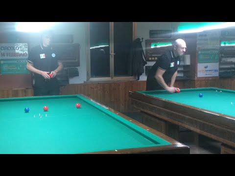 MASTER BOCCETTE 1a TAPPA 1a GIORNATA - GASPERINI Cristian vs CORBETTA Angelo