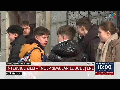 INTERVIUL ZILEI – ÎNCEP SIMULĂRILE JUDEȚENE