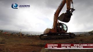 preview picture of video 'ESA96-2765 SAMSUNG MX222LC 1996 YEAR USED EXCAVATOR LEADERS CONSTRUCTION MACHINERY LEADERS THUND'