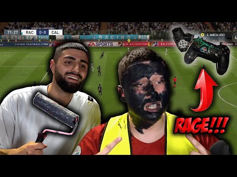 FIFA MATCH mit GESICHT LACKIEREN | 2ter Controller auch schon kaputt...ups