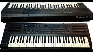 Video thumbnail for ROLAND E5 by Keyboards - review - repair