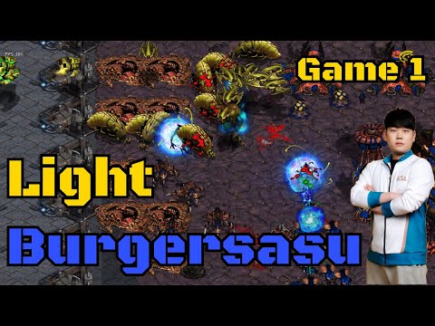 [RJBTV] Light vs Burgersasu! ASL & KSL Champion vs Fastest gosu! - Best of set!!