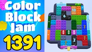 Color Block Jam Level 1391 Solution