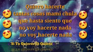 Anthony Santos ❌ Morzat La Para - Si Tu Quieres  Yo Quiero (Lyrics)