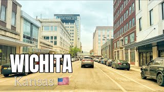 Wichita , The Biggest City of Kansas, USA 🇺🇸/ Wichita Driving Tour 4K #usa #travel #kansas