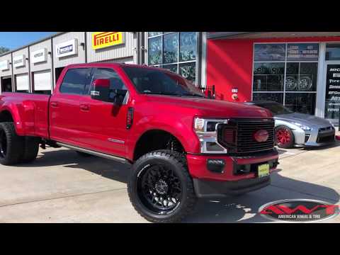 AWT - American Wheel & Tire - 2020 Ford F-350 Dually Lifted On 24x12 American Force Wheels