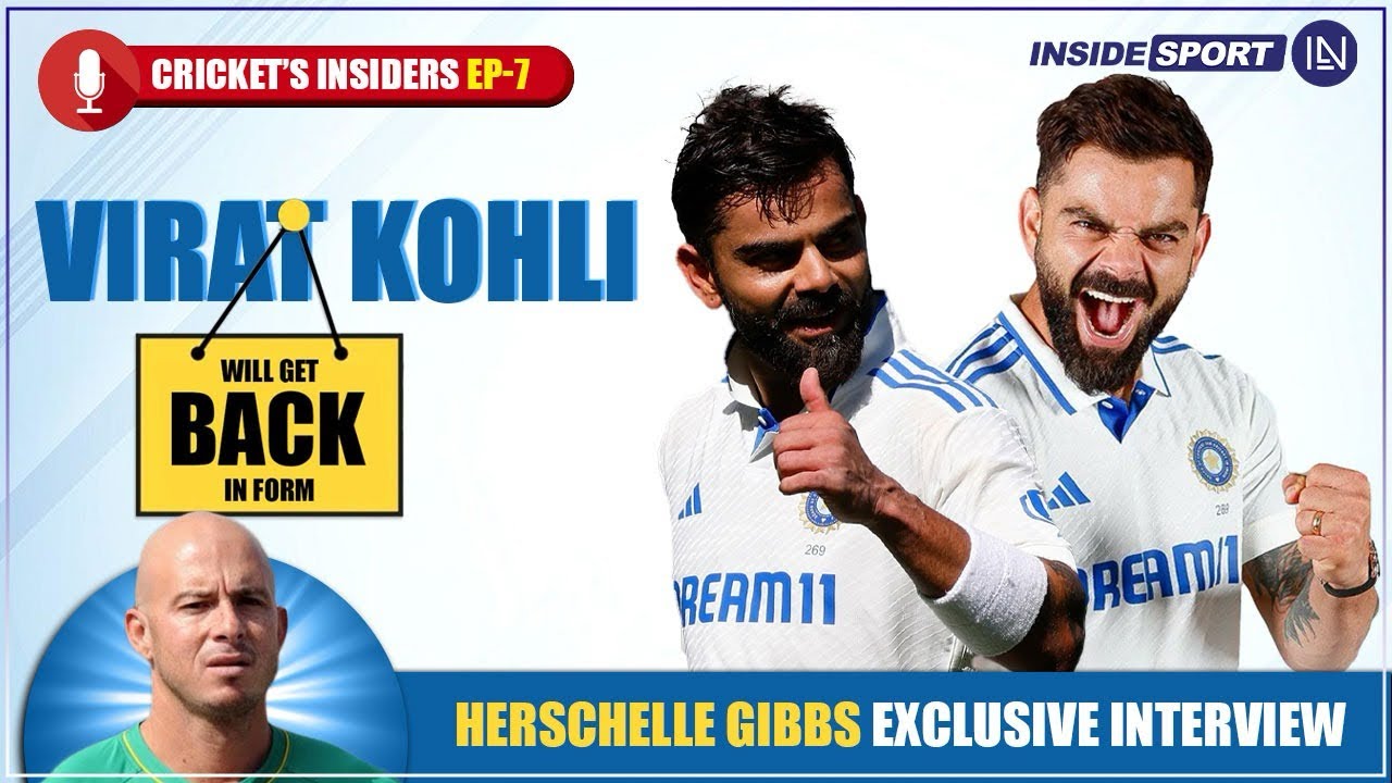 Cricket’s Insiders | Herschelle Gibbs backs Virat Kohli to sizzle in Melbourne Test