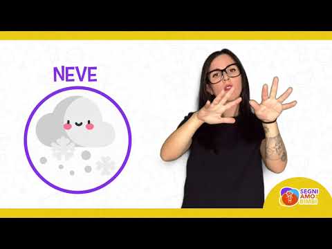 Corso LIS (Lingua dei Segni Italiana) per bambini - [LEZIONE N9-IL TEMPO ATMOSFERICO]