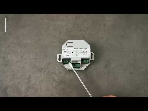 Nero II 8413 UPM - назначение клемм исполнительного устройства