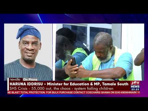 Haruna Iddrisu: 87% school placement rate cannot be described as a failure. #Newsfile