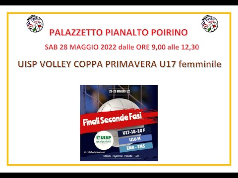 COPPA PRIMAVERA UNDER 17 FEMMINILE   - UISP FASI FINALI VOLLEY CAMPIONATO PIEMONTE 2022