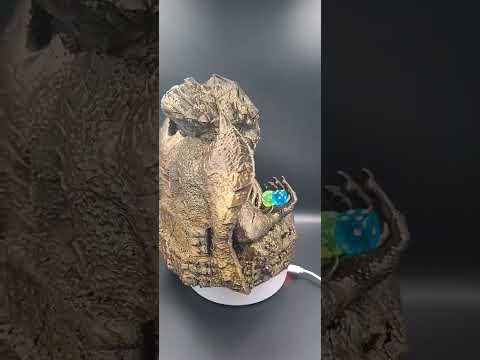 Башня для игровых костей настольной игры Dark Lord Cthulhu золотая - фото 2 - id-p2235044646