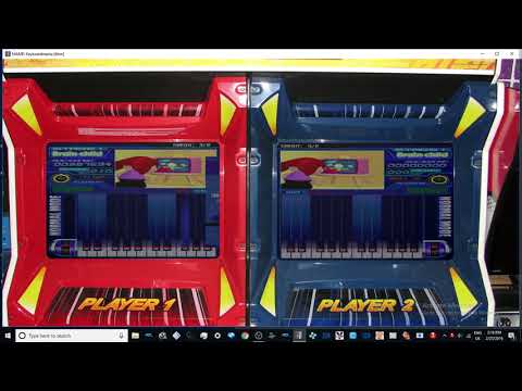 MAME 208 KEYBOARDMANIA 1ST MIX - =  PLAYABLE  - 1080p 60fps